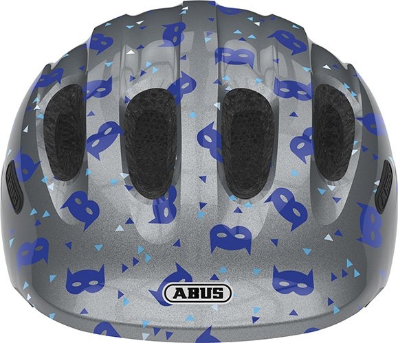 Beklædning - Cykelhjelme - Abus Smiley 2.1 Hjelm m. LED Lys - Blue Mask