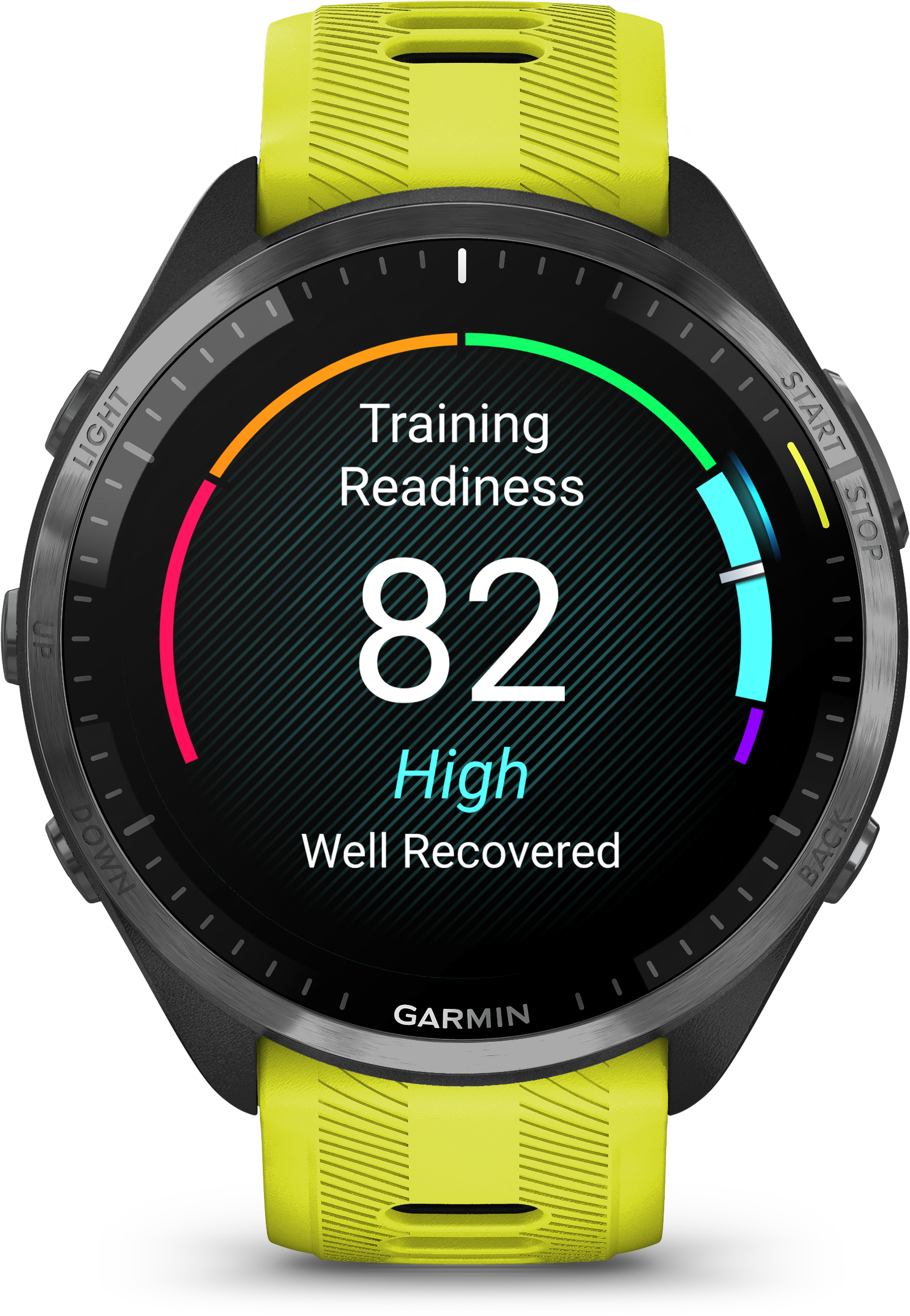Brands - Garmin - Garmin Forerunner 965 - Carbon Grey - Yellow/Black