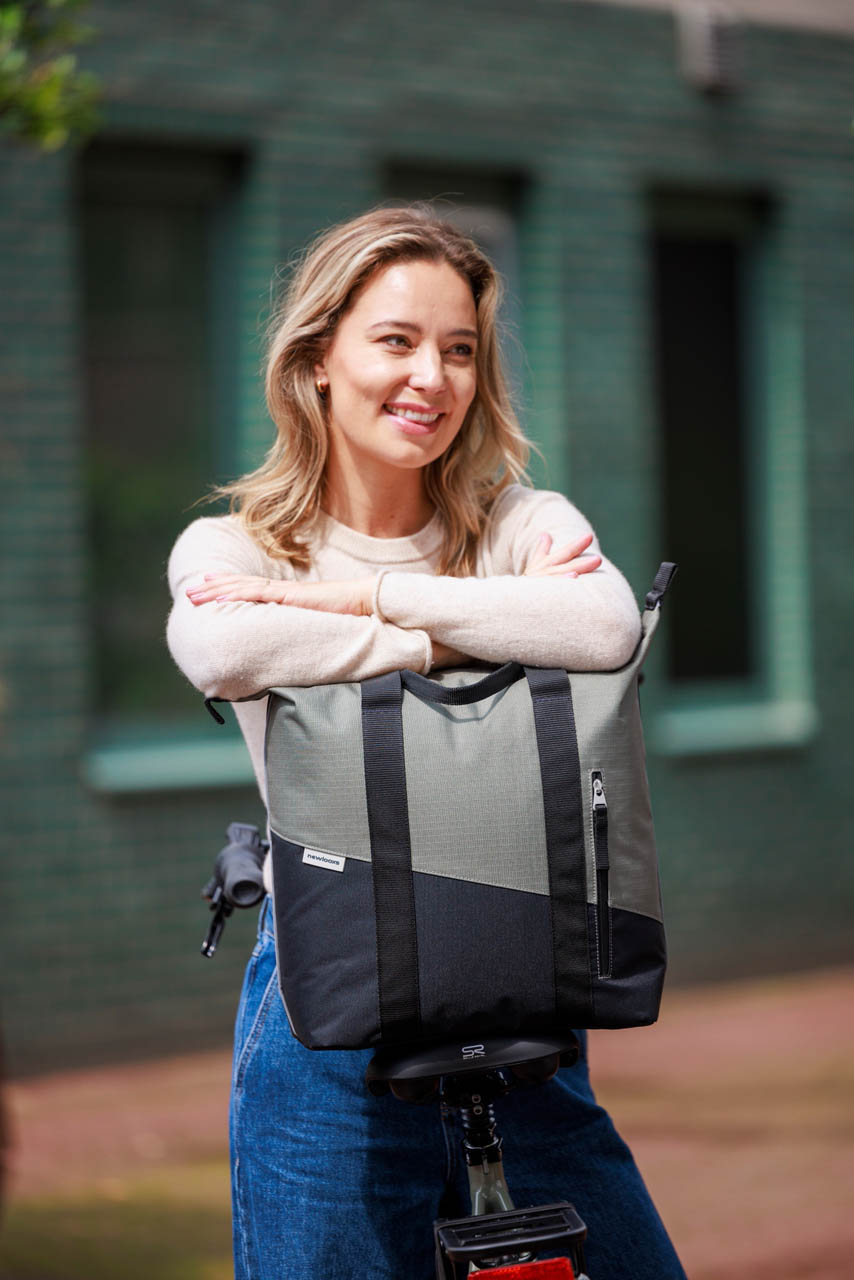 Tilbehør - Cykeltasker - New Looxs Oslo Shopper Kota Sidetaske - Army Black