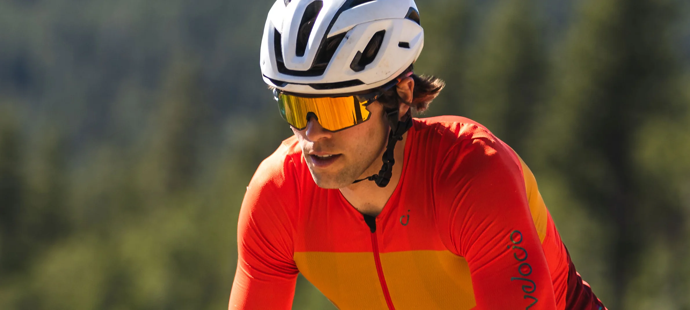 Beklædning - Cykelbriller - Tifosi Rail Race Cykelbriller – Satin Vapor Clarion Orange/Clear