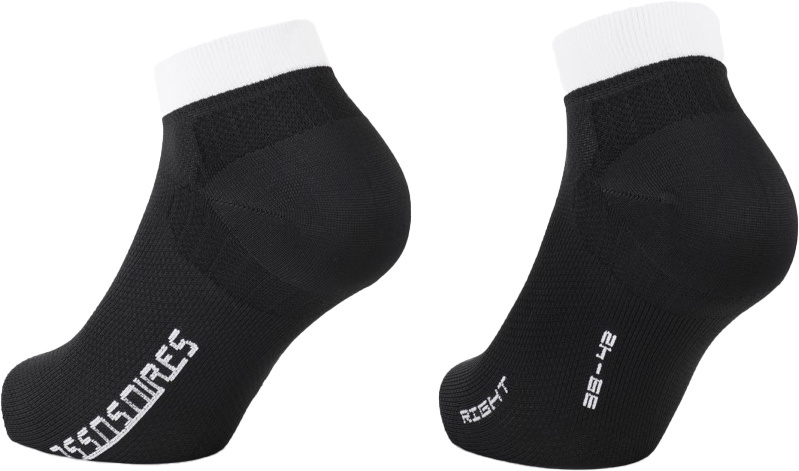 Beklædning - Sokker - Assos RS Socks Superléger low - Sort