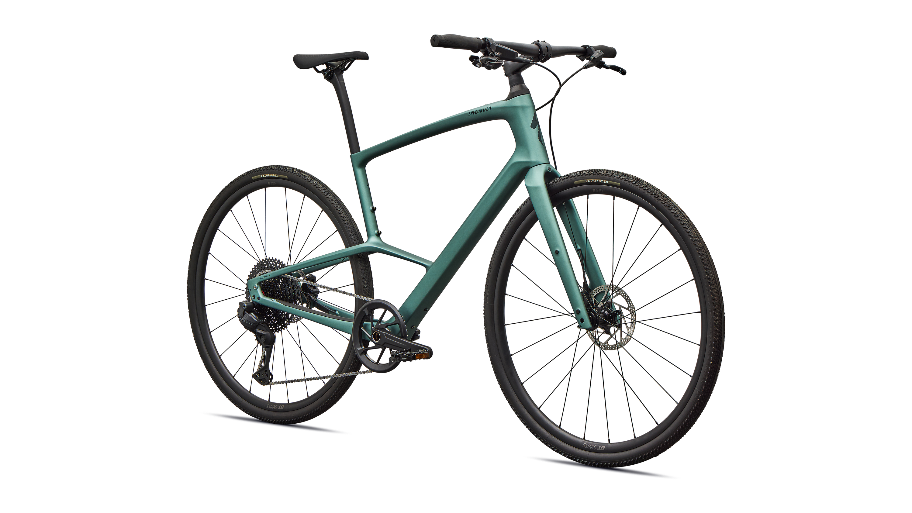 Cykler - Herrecykler - Specialized Sirrus X 6.0 2027 - Gloss Fjord Metallic / Emerald Metallic