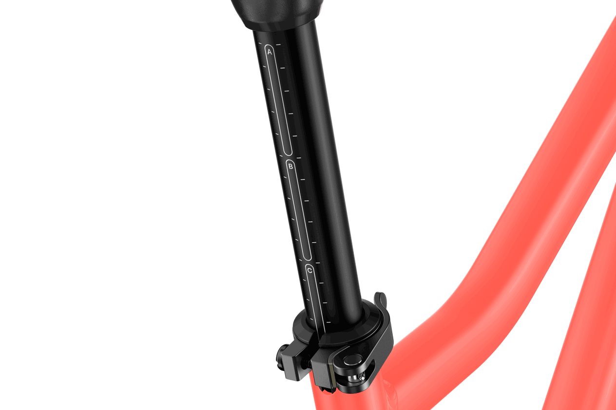 Cykler - Børnecykler - Woom Explore 4 - Neon Coral