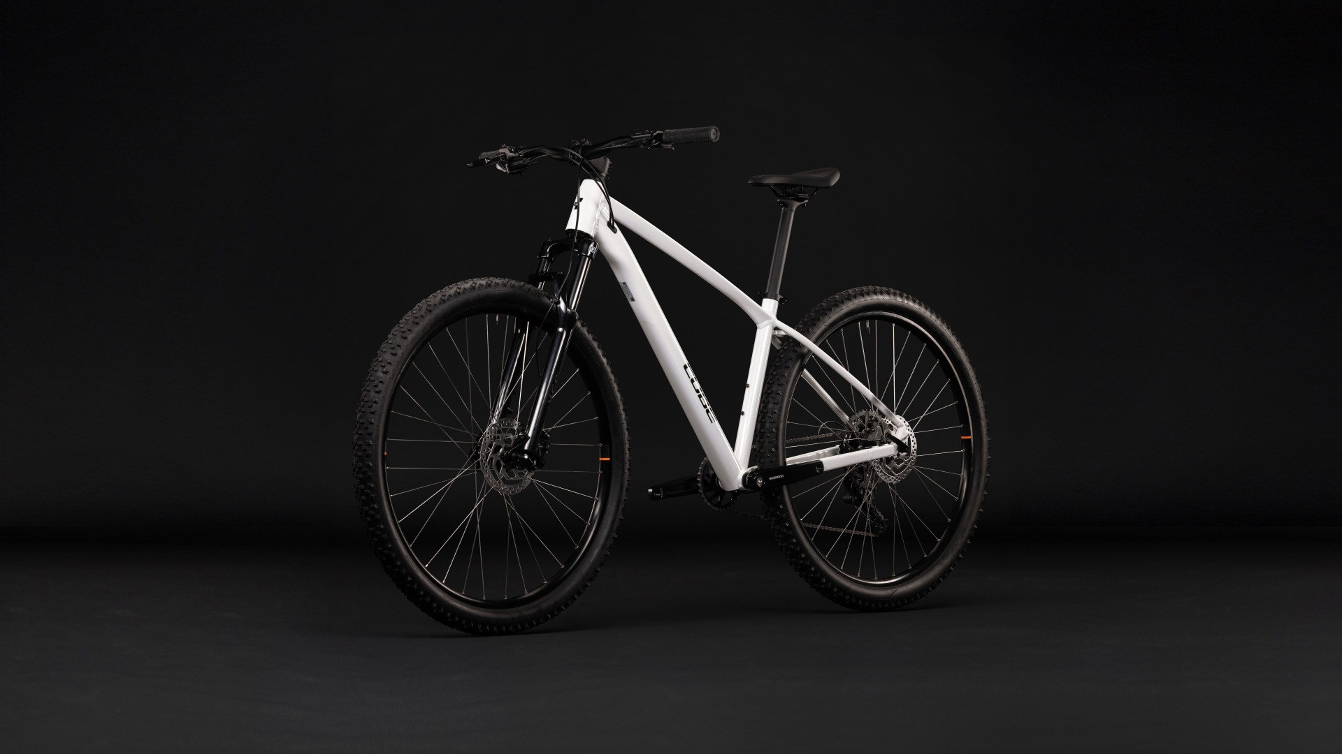 Cykler - Mountainbikes - Cube Aim ONE 29" 2027 - Metallicwhite´n´Black