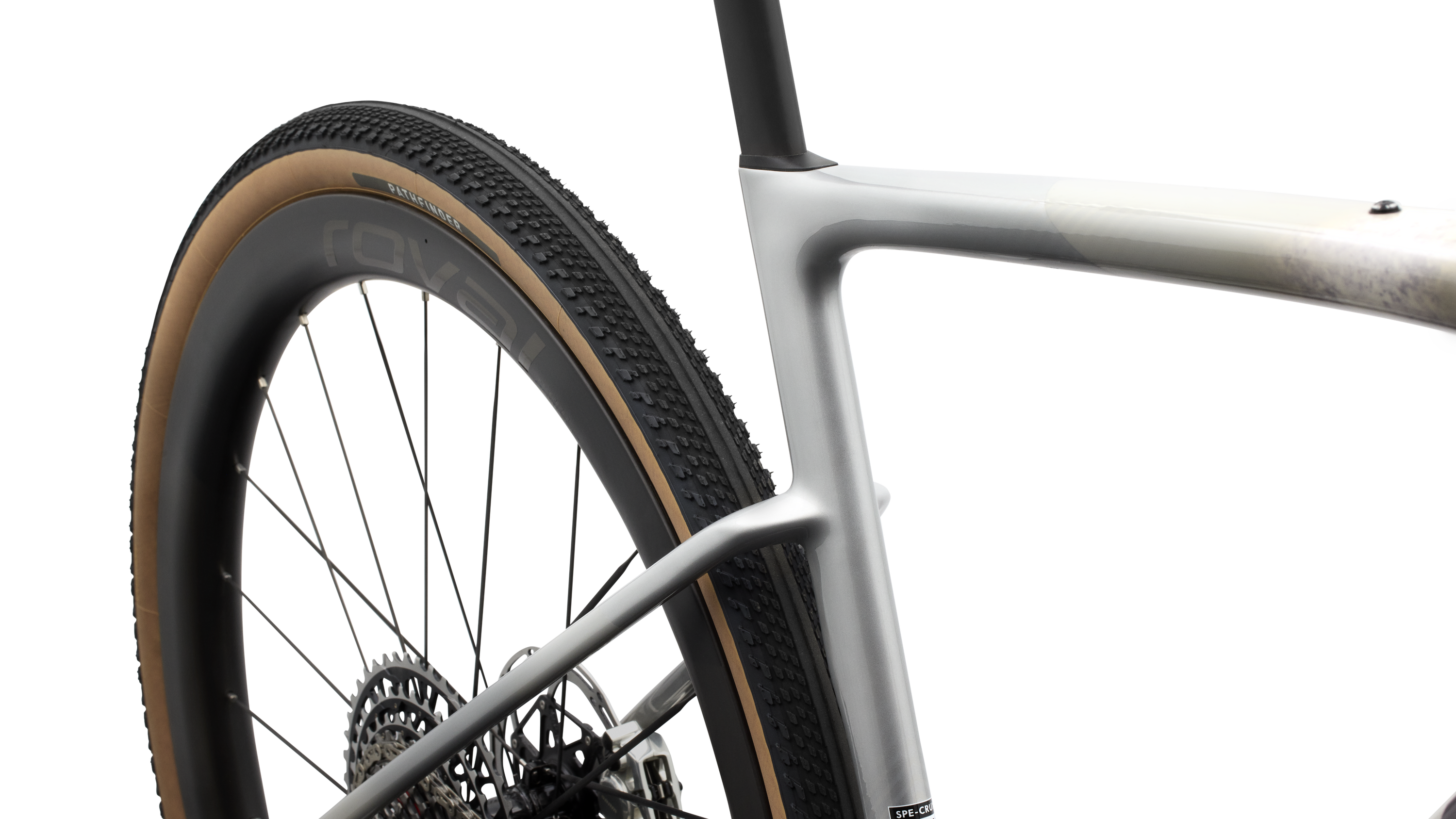 Cykler - Gravel cykler - Specialized S-Works Crux 5 SRAM RED XPLR 2027 - Silver Dust/Amethyst Frost/Nebula Metallic