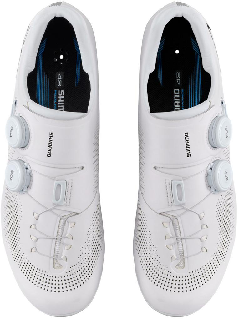 Beklædning - Cykelsko - Shimano SH-RC703 SPD-SL Race Wide (Bred) - White
