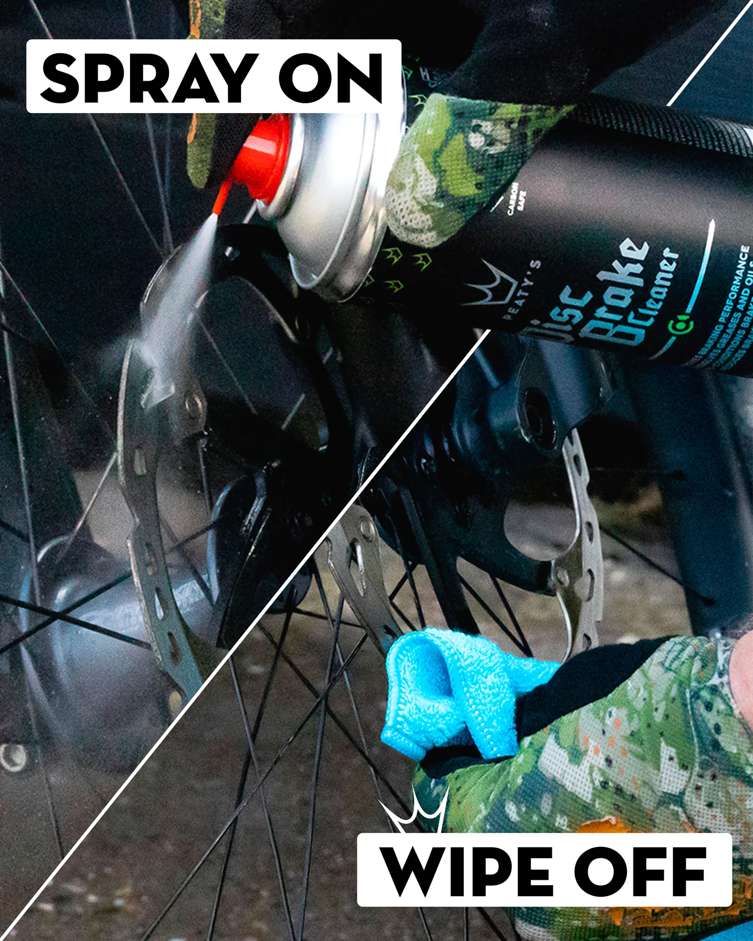 Tilbehør - Cykelpleje - Peaty's Disc Brake Cleaner 400ml Aerosol