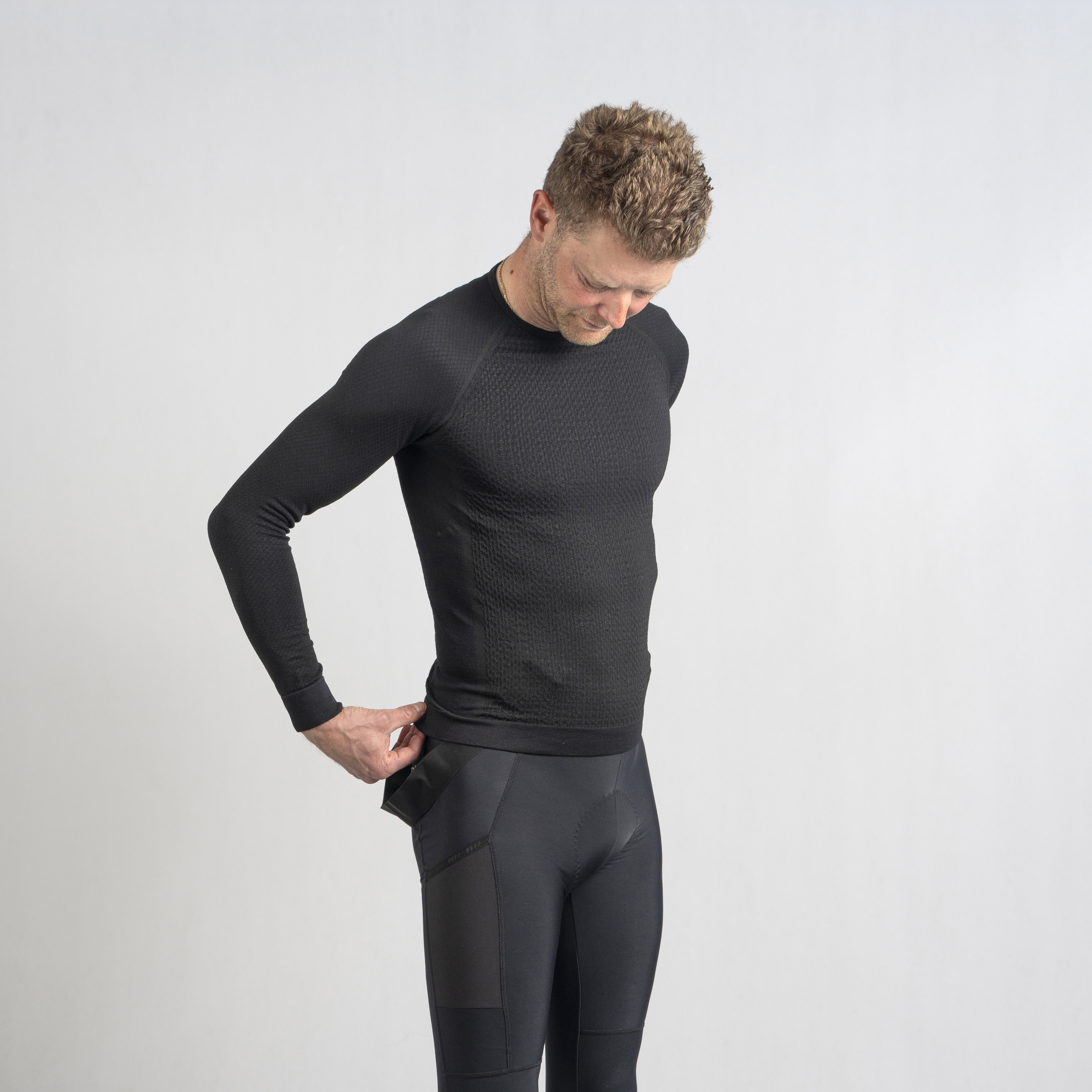 Beklædning - Baselayer / Undertøj - GripGrab PACR Winter Langærmet Base Layer - Black