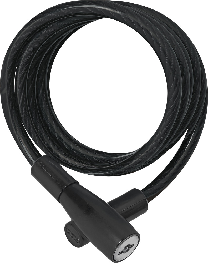 Abus Spirallås 3506 - 180cm - Sort
