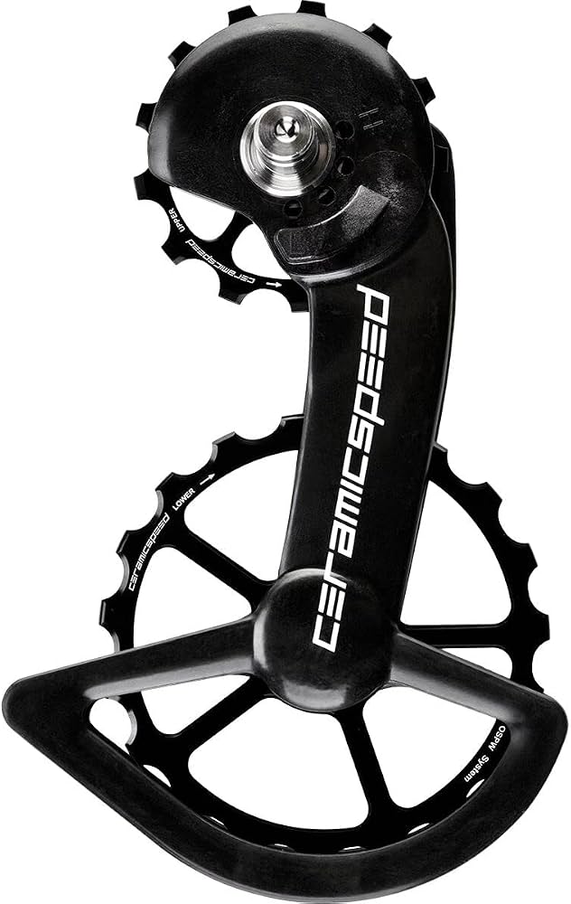 CeramicSpeed OSPW Oversized Pulley Wheel System til Shimano 9250/8150 12 speed Sort CeramicSpeed OSPW Oversized Pulley Wheel System til Shimano 9250/8150 12 speed Sort
