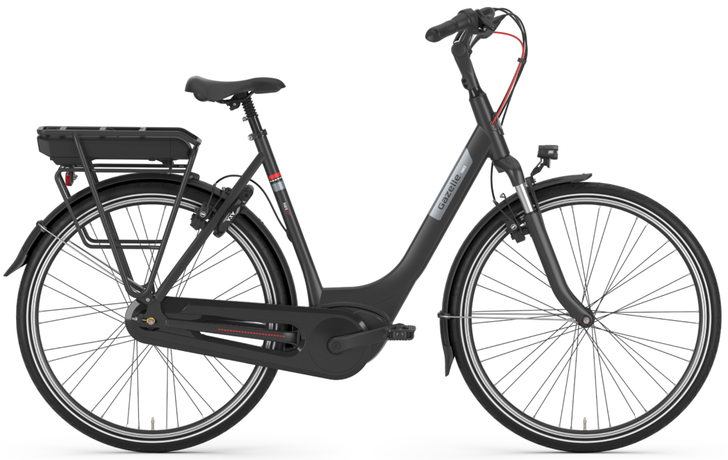 Gazelle Paris C7+ HMB 400wh Dame 7g 2022 -Sort