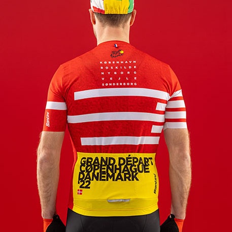 Beklædning - Cykeltrøjer - Santini Gran Depart Copenhagen 2022 Tour de France Jersey - Limited Edition