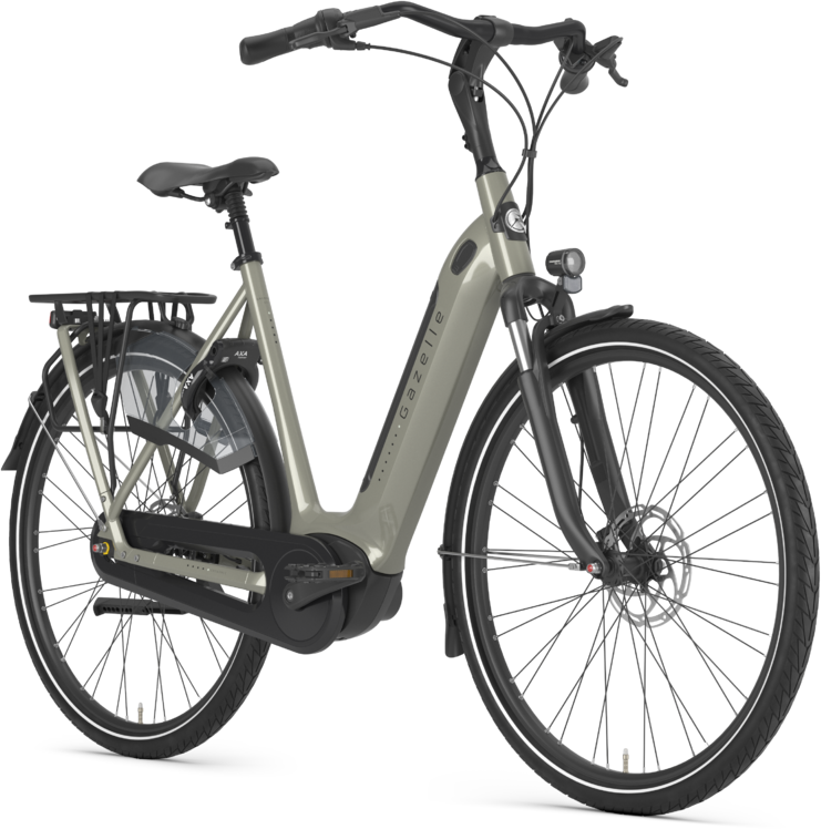 Cykler - Elcykler - Gazelle Grenoble C7+ HMB Dame  2024 - Grøn