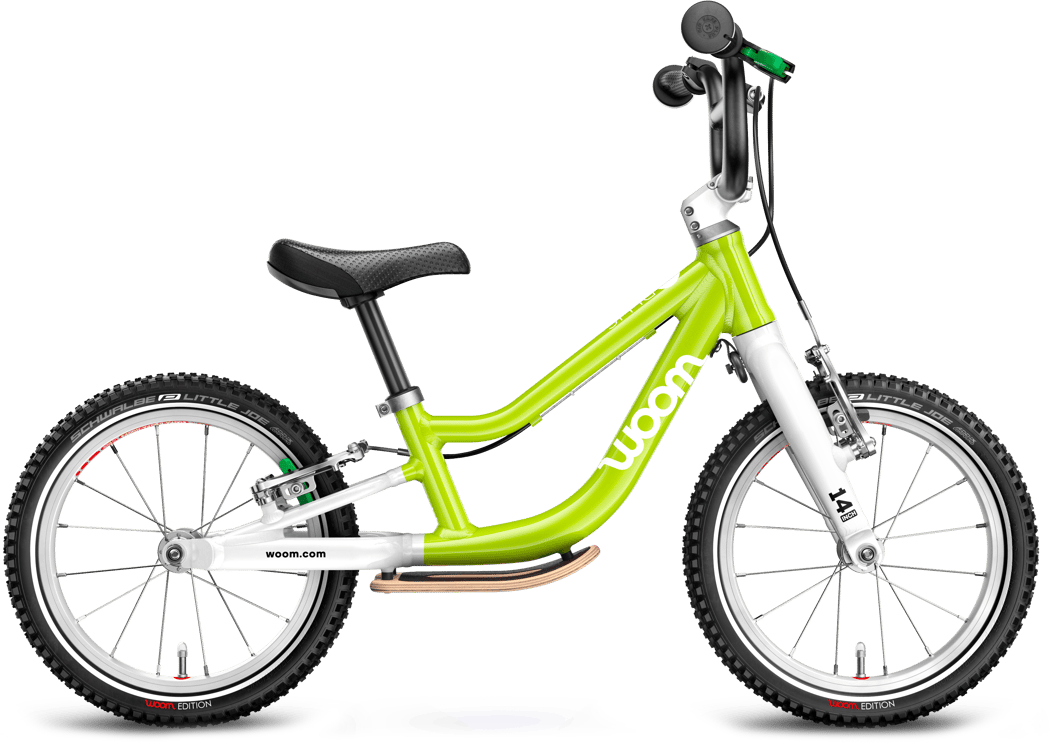 Woom Original 1 Plus - Lizard Lime