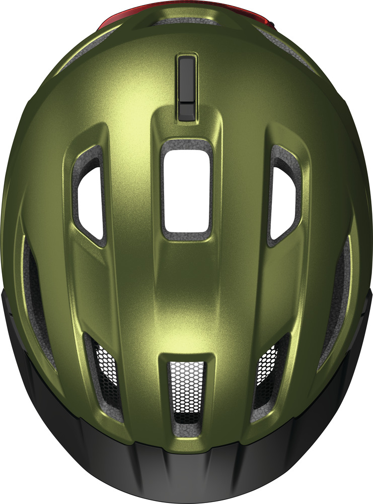 Beklædning - Cykelhjelme - Abus Hjelm Urban-I 4.0 ACE m. LED - Pepper Green