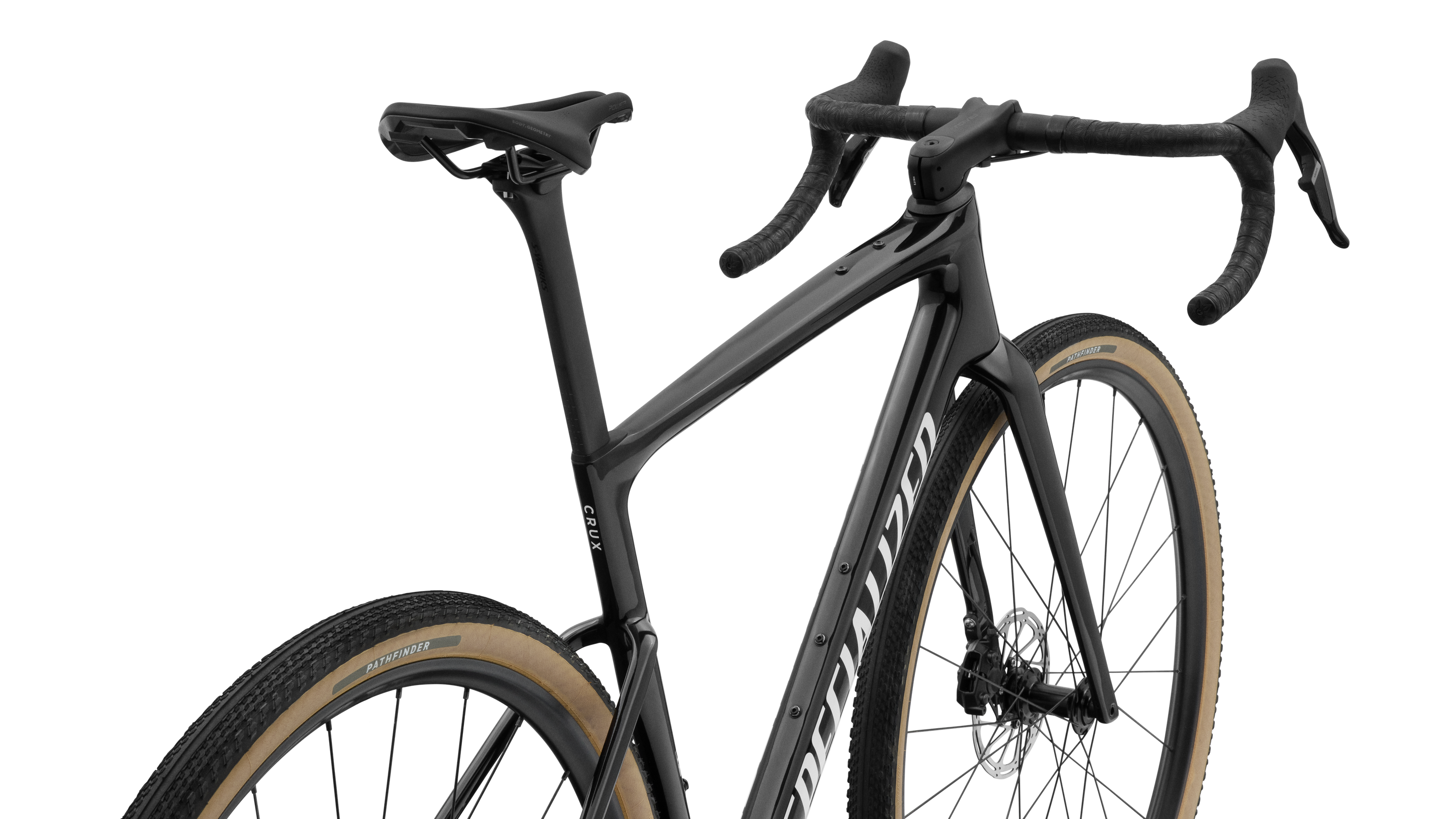 Cykler - Gravel cykler - Specialized Crux 5 Comp SRAM Rival XPLR 2027 - Obsidian Metallic/Dune White