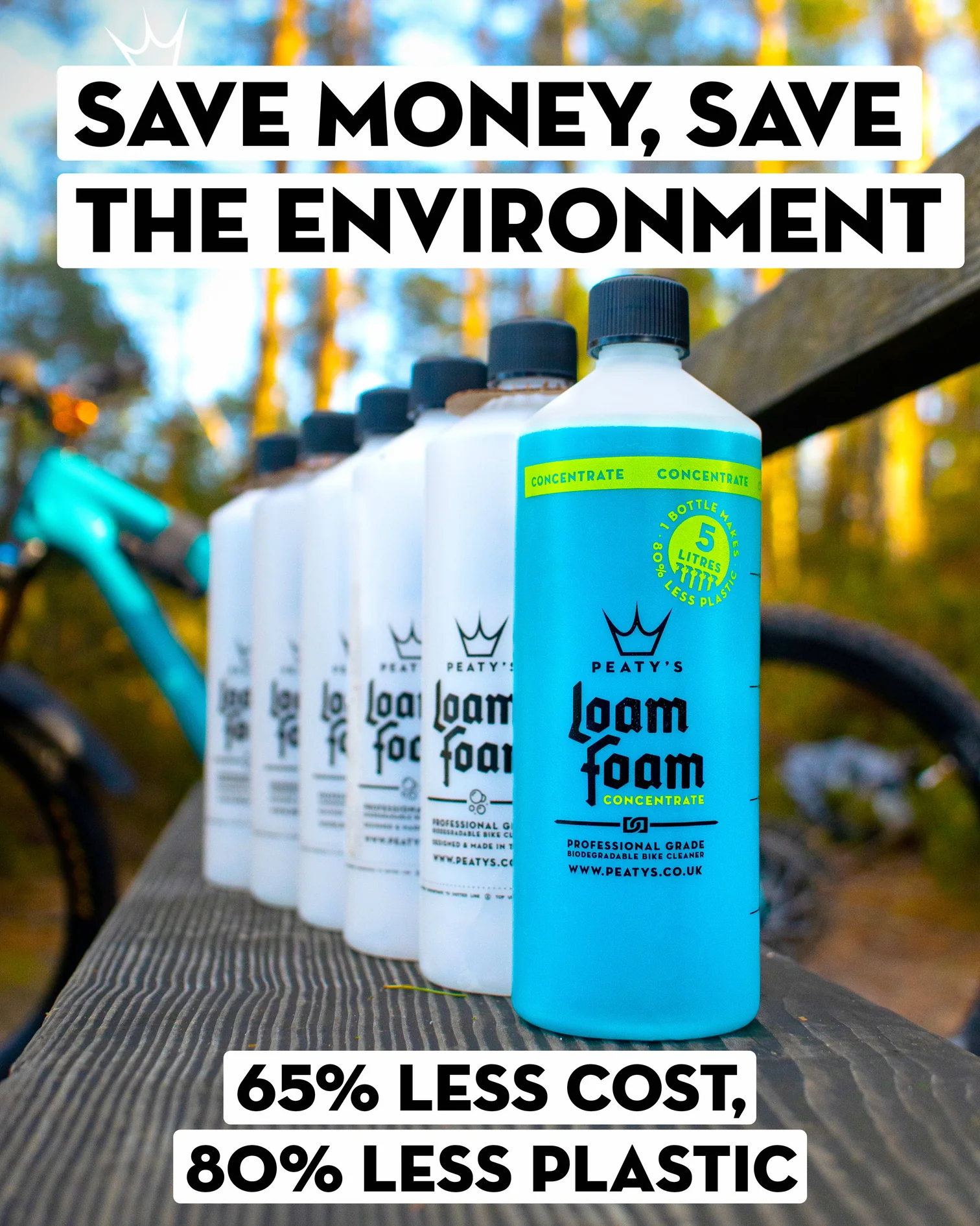 Tilbehør - Cykelpleje - Peaty's LoamFoam Concentrate Cleaner 1L