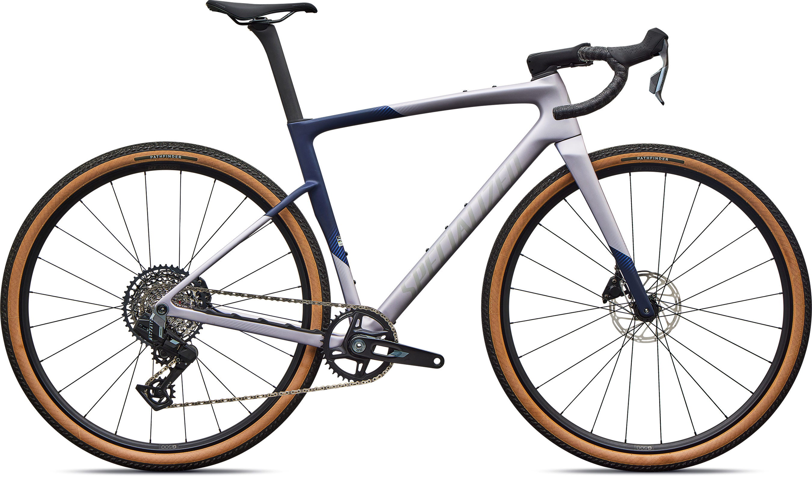 Specialized Crux 5 Comp SRAM Rival XPLR 2027 - Amethyst Frost/Deep Marine/Shadow Silver Specialized Crux 5 Comp SRAM Rival XPLR 2027 - Amethyst Frost/Deep Marine/Shadow Silver