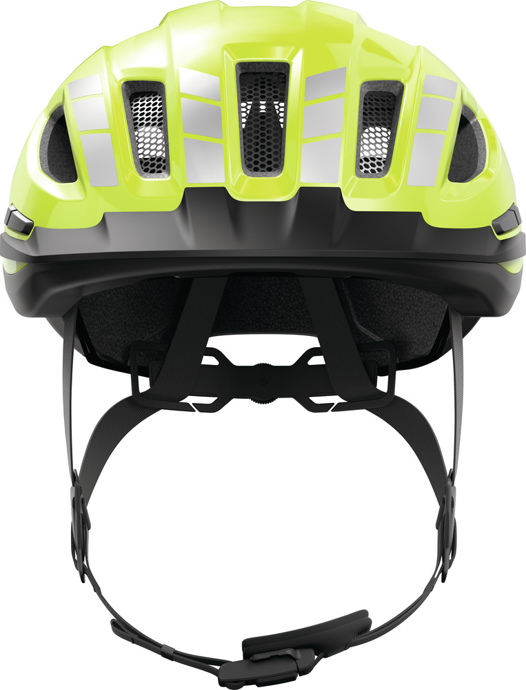 Beklædning - Cykelhjelme - Abus Hjelm Urban-I 4.0 ACE m. LED - Signal Yellow