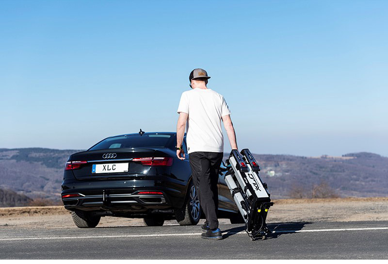 Tilbehør - Cykelholdere - Cykelholder til elcykel - XLC Almada Work-E Xtra Foldbar Cykelholder (Elcykel Kompatibel)