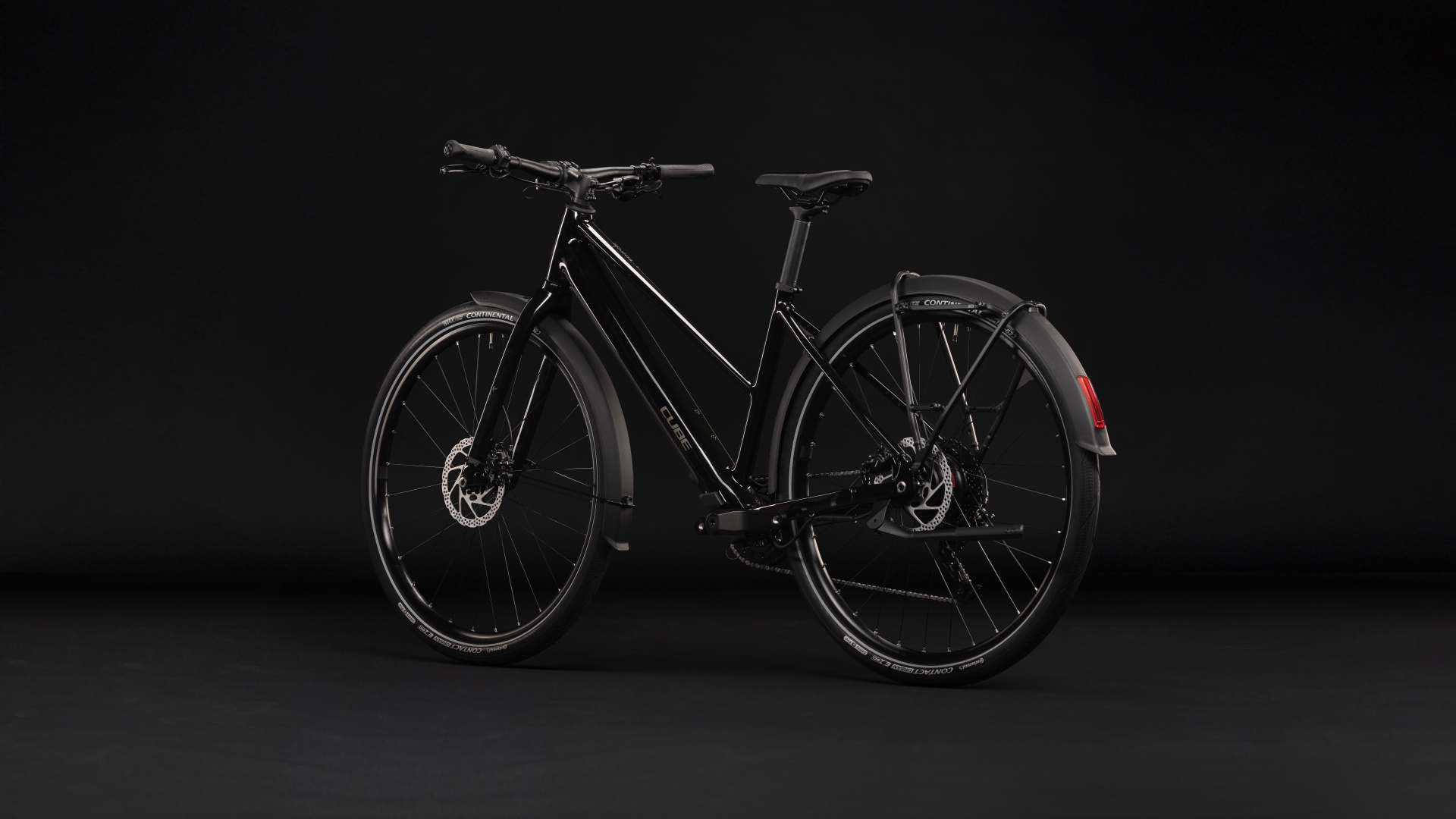 Cykler - Elcykler - Cube Editor Hybrid ONE 360 FE (Fully Equipped) Trapeze Dame 2027 - Black´n´Irongrey
