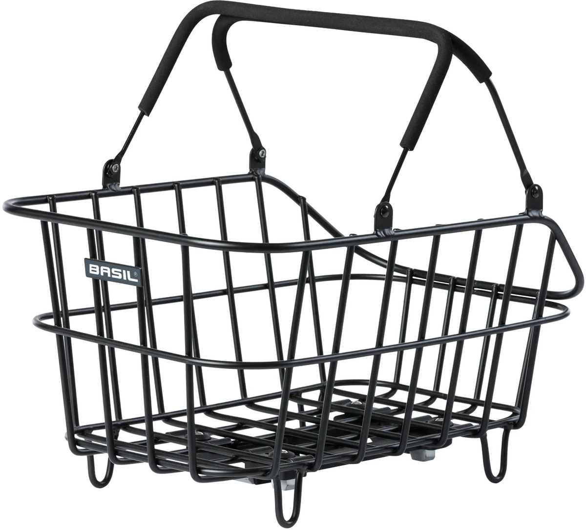 Basil Cento MIK 2.0 Bagkurv - Black
