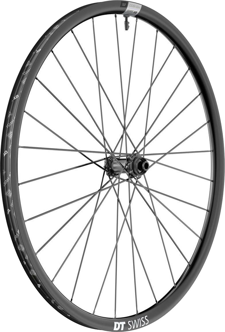 DT Swiss HG 1800 Spline 25 Forhjul 700c 12x110mm Center-Lock Sort E-bike