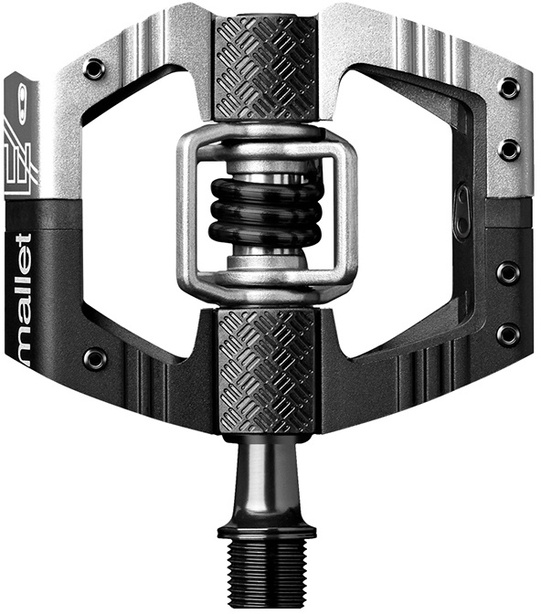 CrankBrothers Pedal Mallet E Long Spindle - Silver