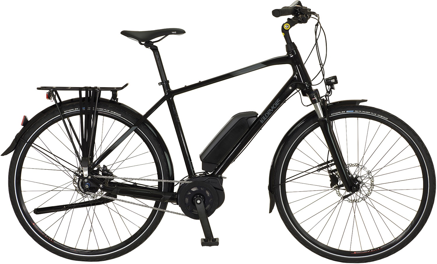 Cykler - Elcykler - Kildemoes Street El Bosch 7g Herre Dame 2021 - Sort