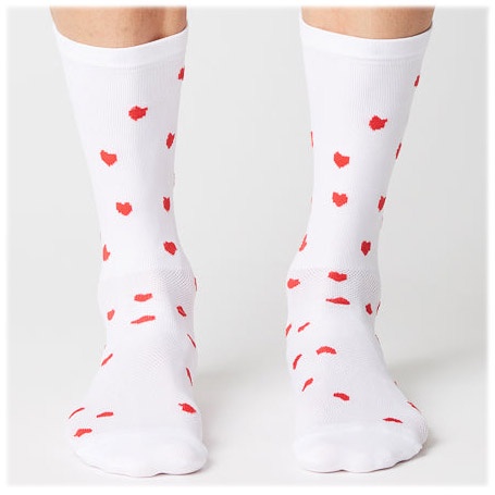 Beklædning - Sokker - Fingerscrossed Sokker Hearts - Hvid