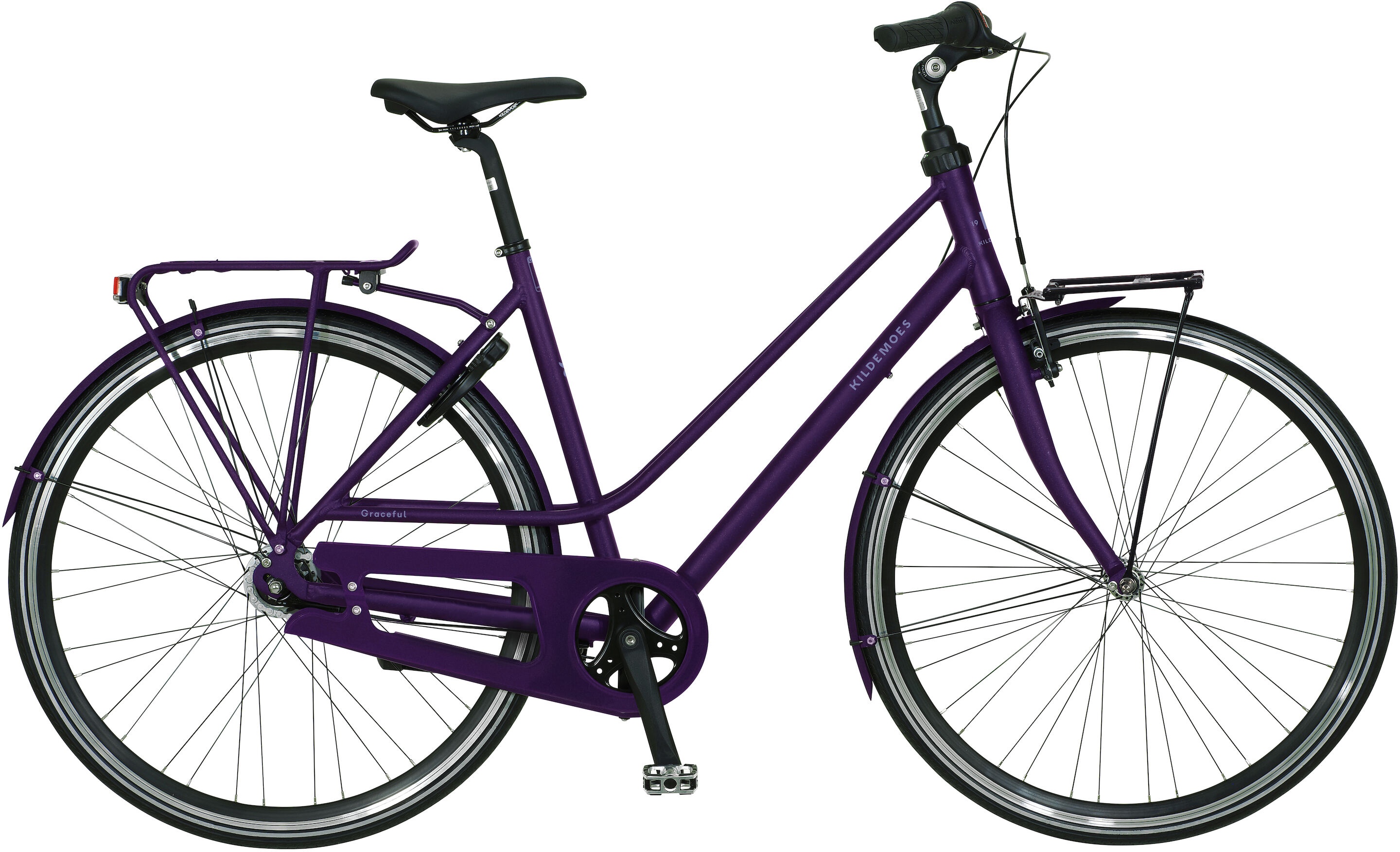Cykler - Damecykler - Kildemoes Graceful Dame 7g 2023 - Lilla