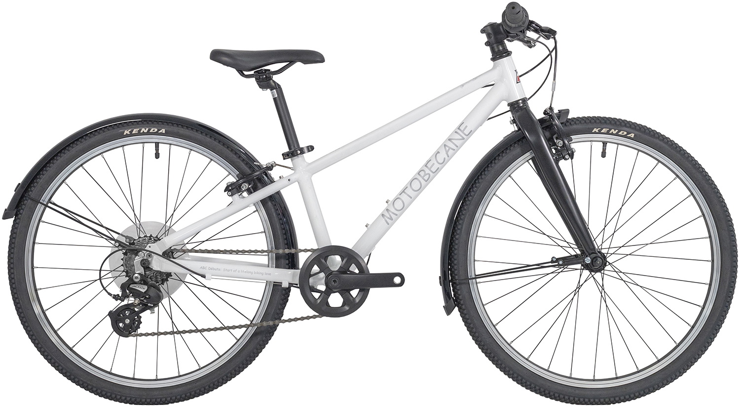 Motobecane ABC Débuts 24&quot; 7g 2026 - Blank Hvid