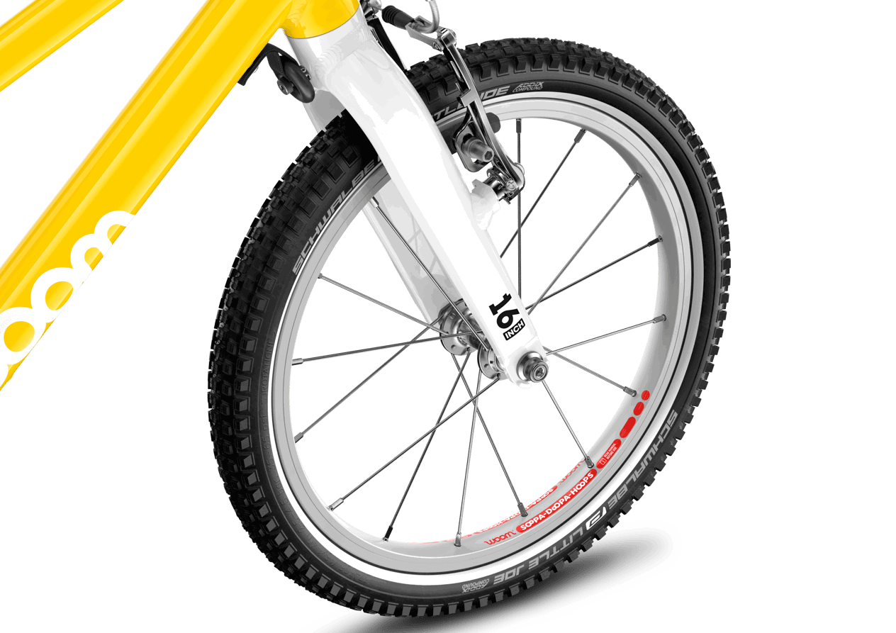 Cykler - Børnecykler - Woom GO 3 - Vibrant Yellow