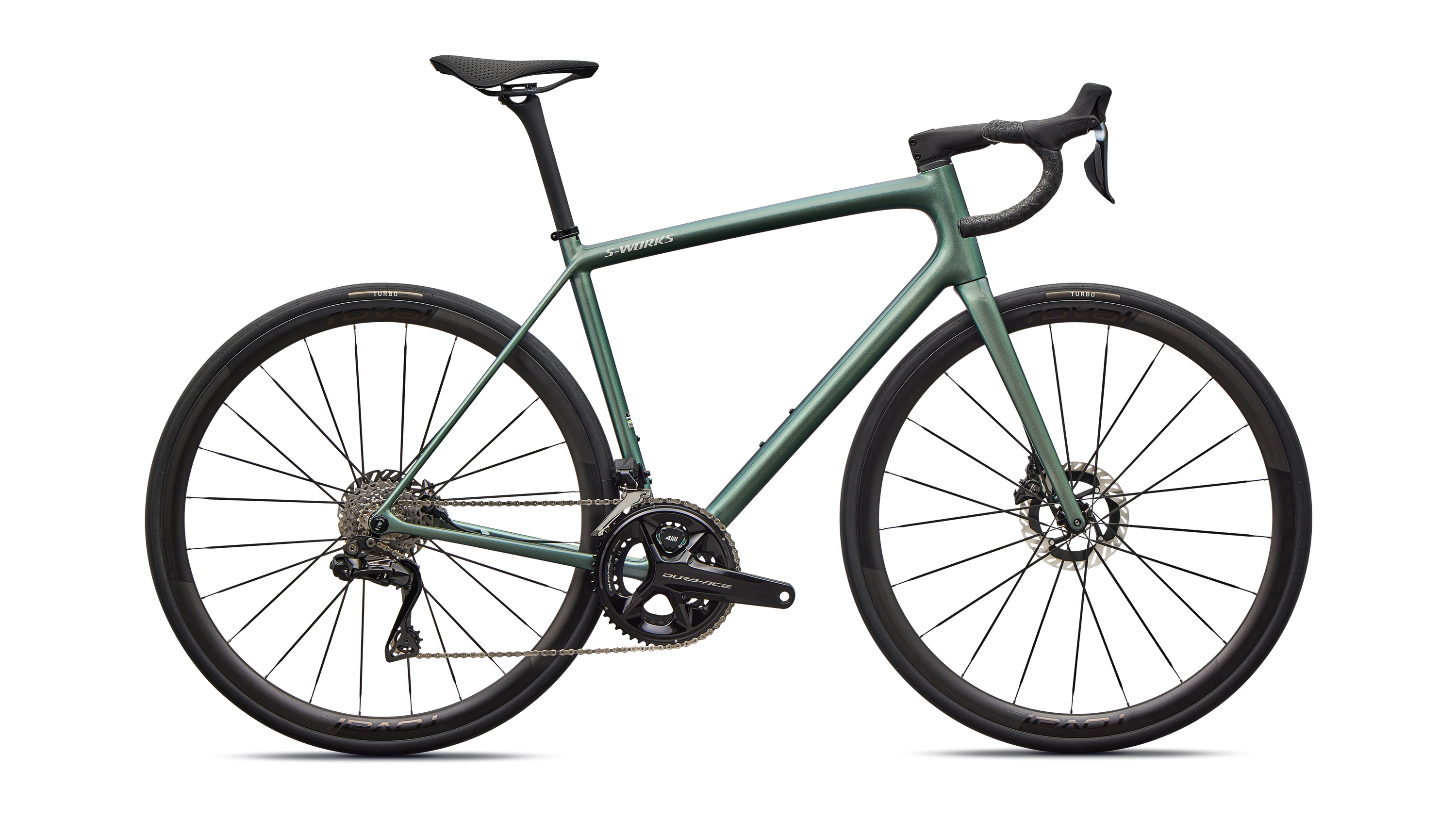 Cykler - Racercykler - Specialized S-Works Aethos 2 2026 - Gloss Premium Fjord Metallic / Dolomite Metallic
