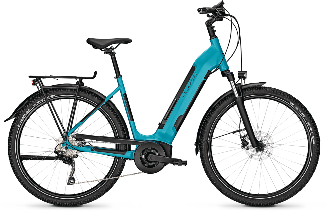 Cykler - Elcykler - Kalkhoff ENTICE 3.B ADVANCE Dame - Blå