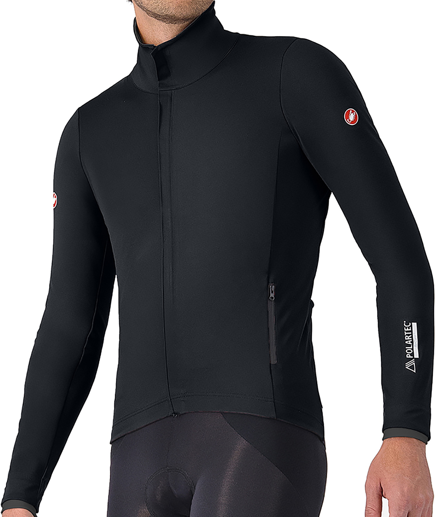 Castelli ALPHA 150 Jacket - Light Black