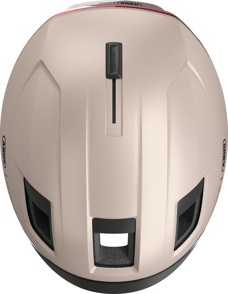 Beklædning - Cykelhjelme - Abus Hyp-E m. LED Lys - Champagne Gold
