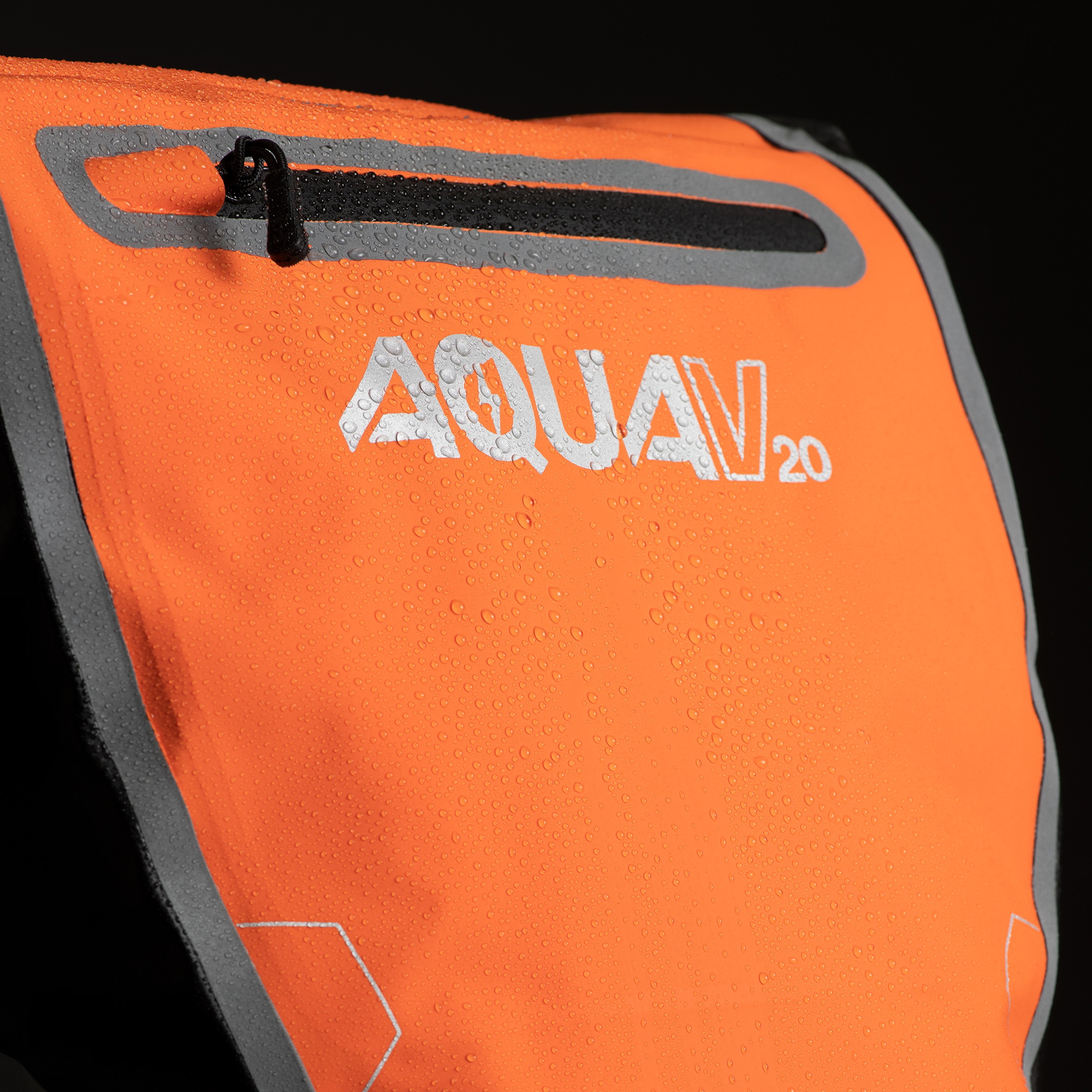 Tilbehør - Cykeltasker - OXFORD Aqua V 20L Single QR Pannier Bag - Orange