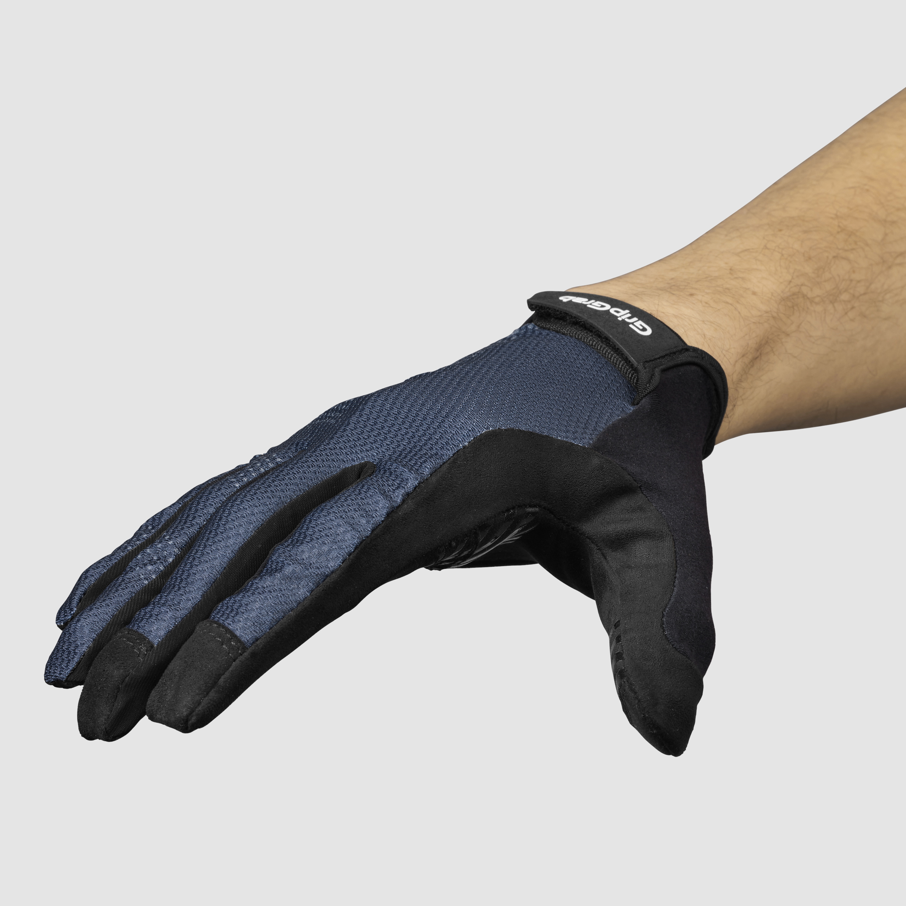 Beklædning - Cykelhandsker - GripGrab RIDE Lite Langfingret Sommerhandsker - Navy Blue