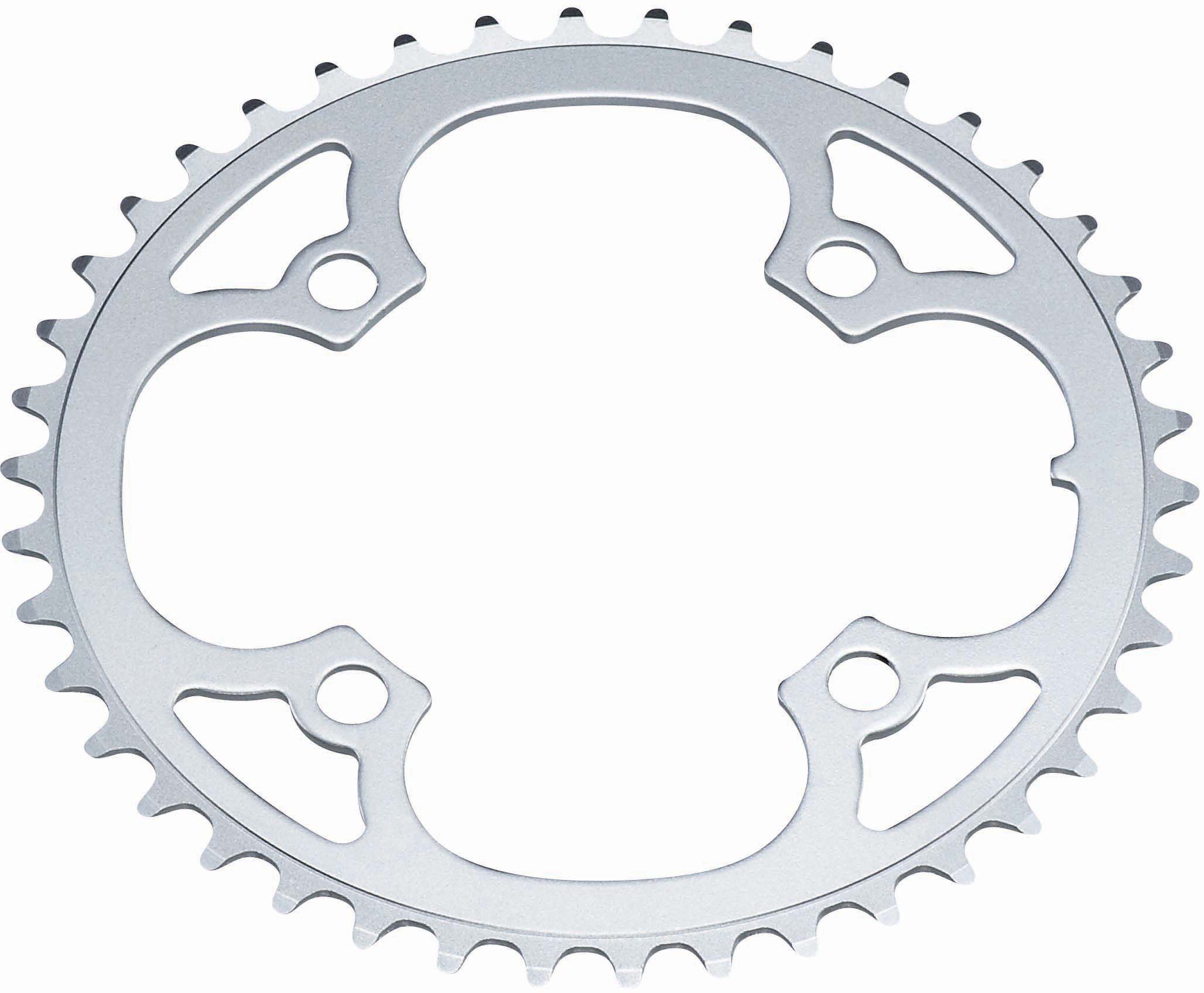 Lasco Klinge 42T Stål 104mm BCD 4-huls til 8/9 speed Lasco Klinge 42T Stål 104mm BCD 4-huls til 8/9 speed