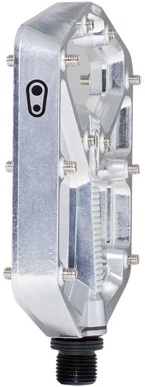 Tilbehør - Pedaler & Klamper - CrankBrothers Pedal Stamp 7 - Large - Polish Silver
