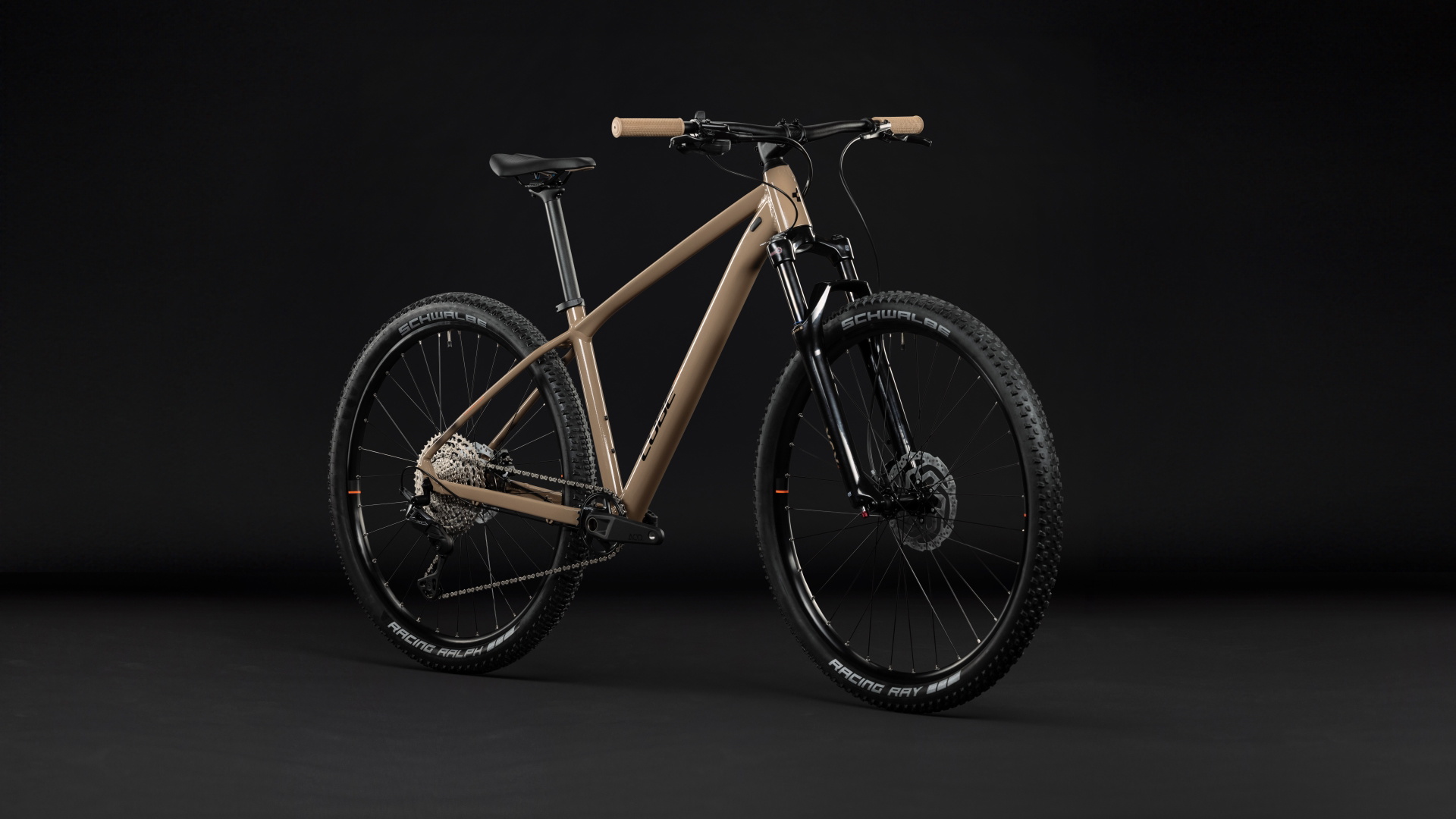 Cykler - Mountainbikes - Cube Aim SLT 29" 2027 - Cappuccino´n´Black
