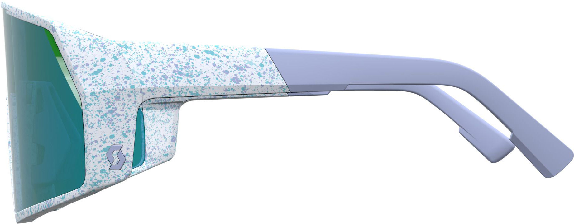 Beklædning - Cykelbriller - Scott Pro Shield Cykelbrille - Terrazzo White / Green Chrome