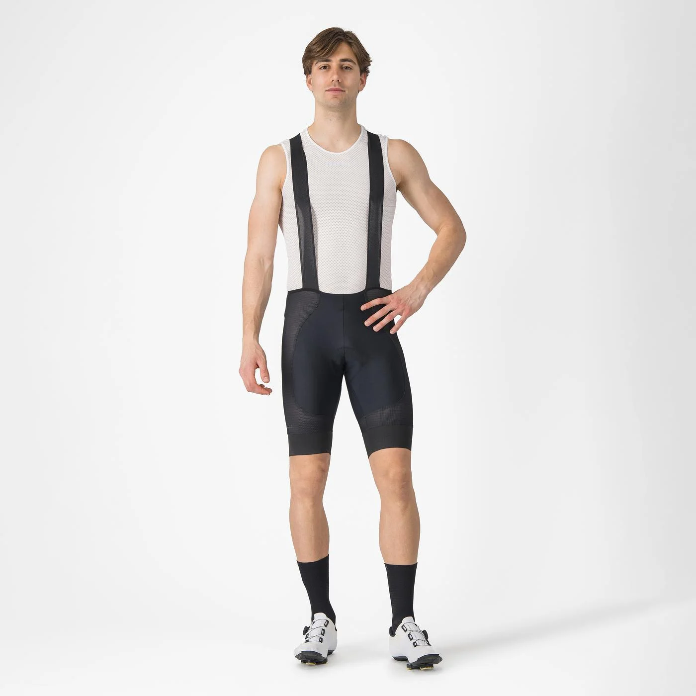 Beklædning - Cykelbukser - Castelli A/C BIBSHORT - Black