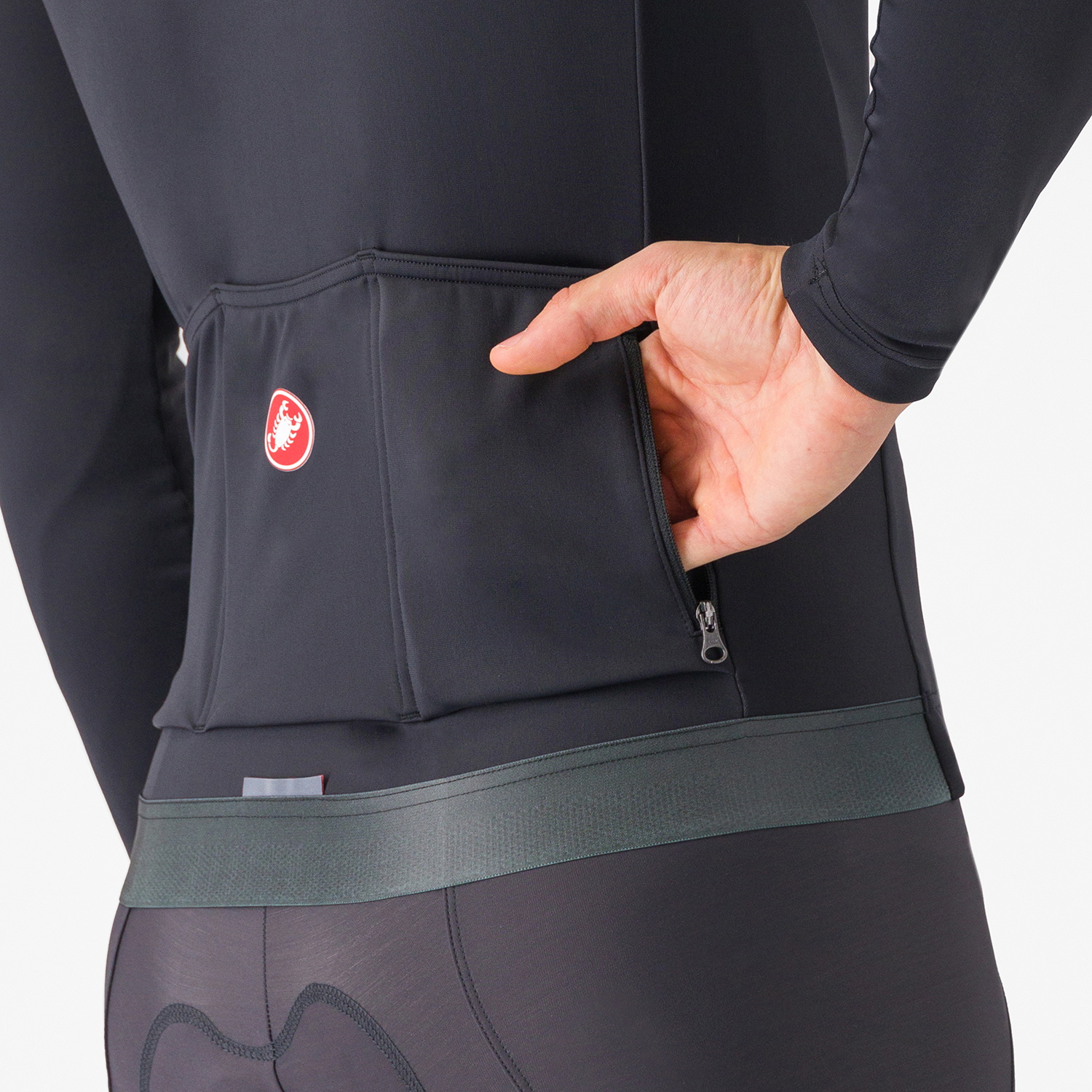 Beklædning - Cykeltrøjer - Castelli ESPRESSO THERMAL Jersey - Light Black