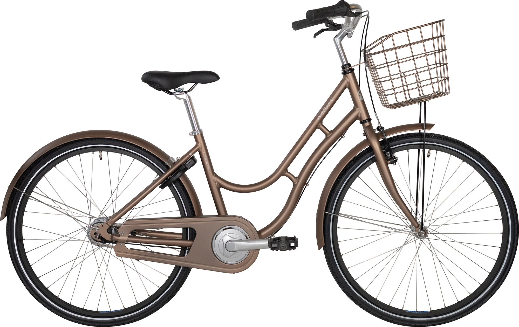 MBK Basic Urban Pige 26&quot; 7g 2026 - Mat Mørk Kobber