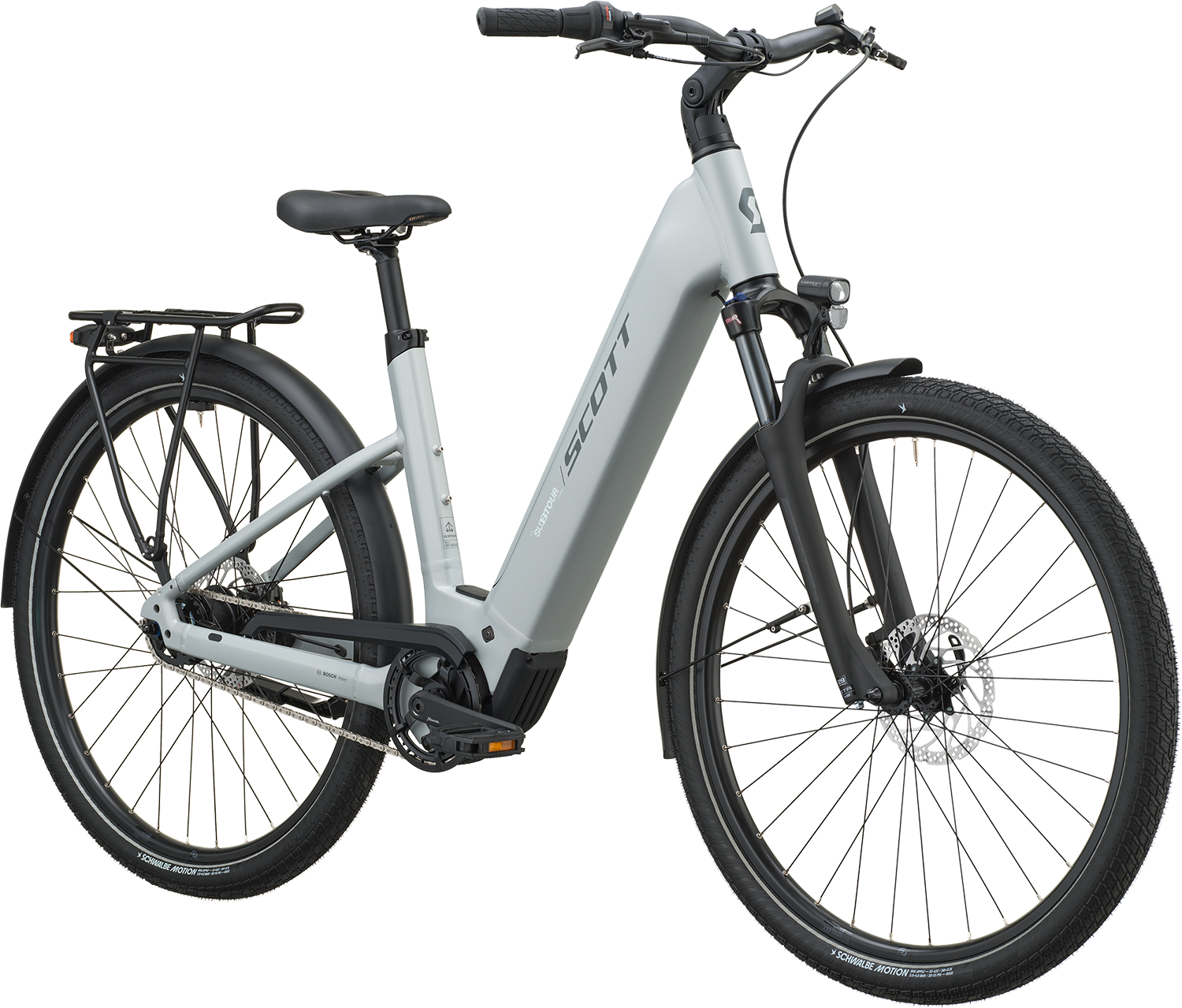 Cykler - Elcykler - Scott Sub Tour 50 Wave 2027 - Cloud Grey