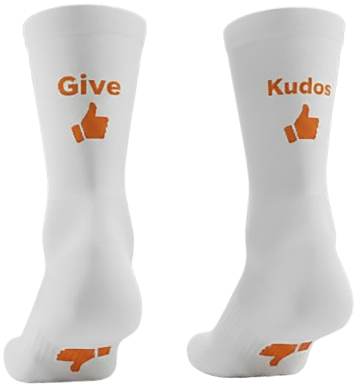 Sokicon Give Kudos Cykelsokker - Hvid