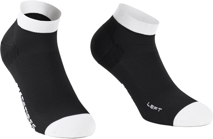 Beklædning - Sokker - Assos RS Socks Superléger low - Sort