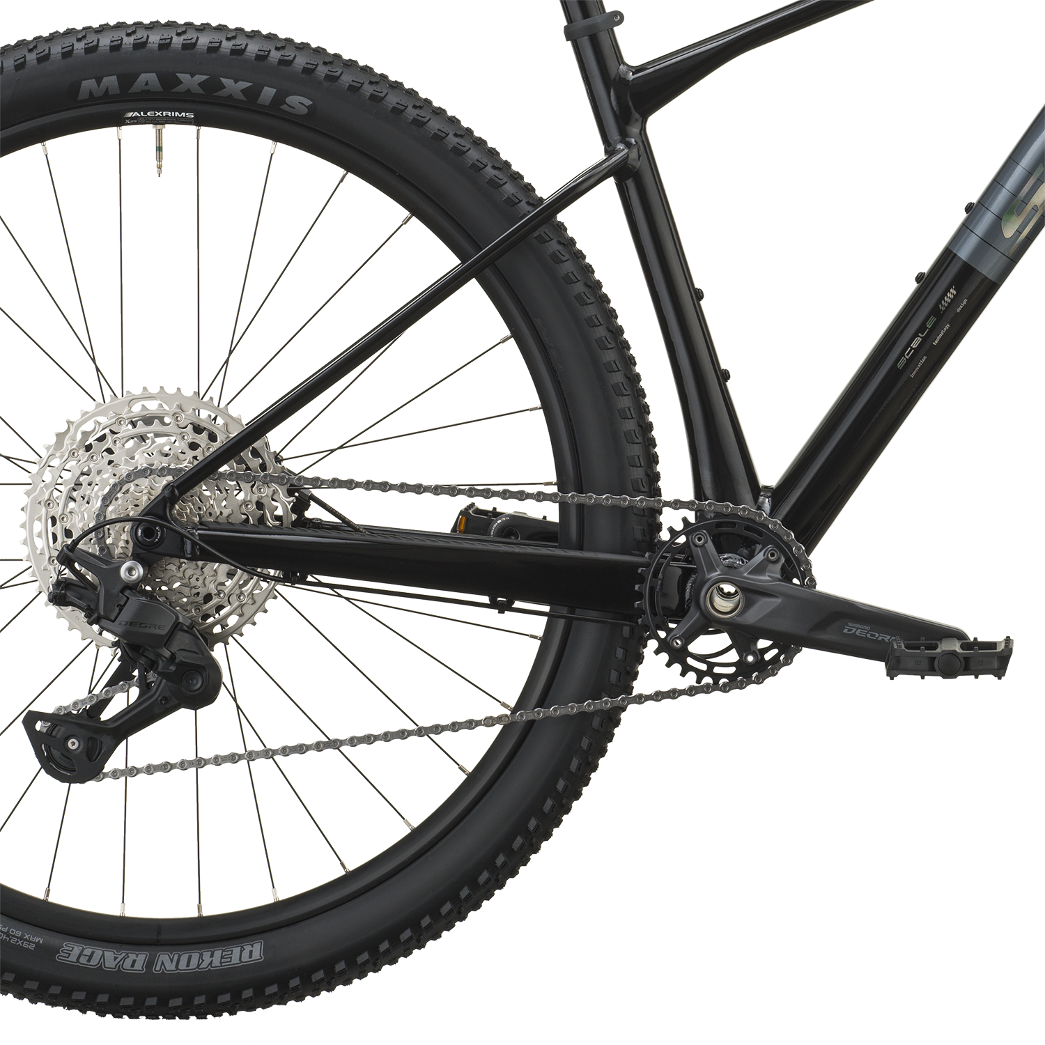 Cykler - Mountainbikes - Scott Scale 50 2027 - Obsidian Black